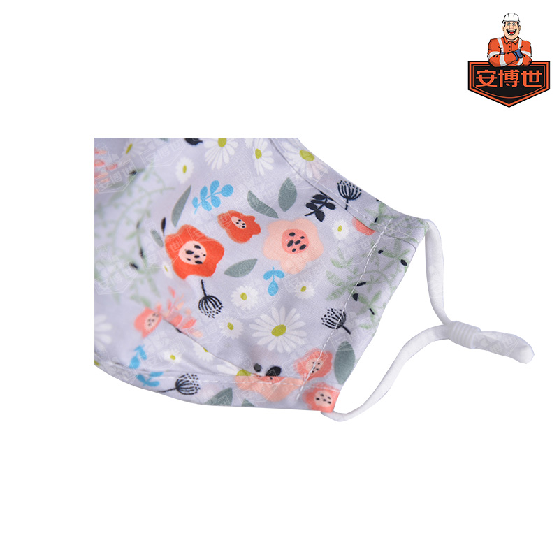 Cycling Mask- Flower print, Kids-3